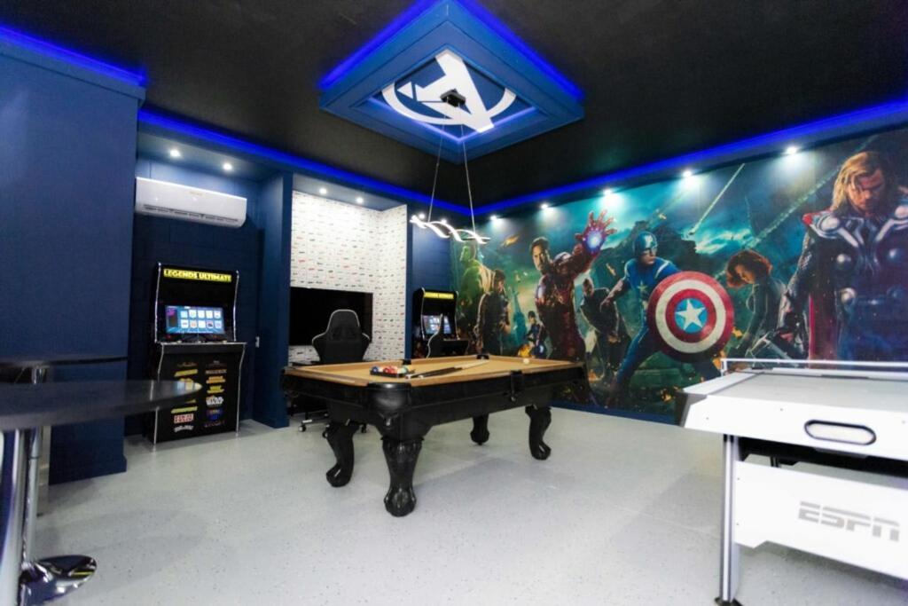 6 Bedrooms Pool And Game Room - 2 Miles To Disney 7817 Орландо Екстериор снимка