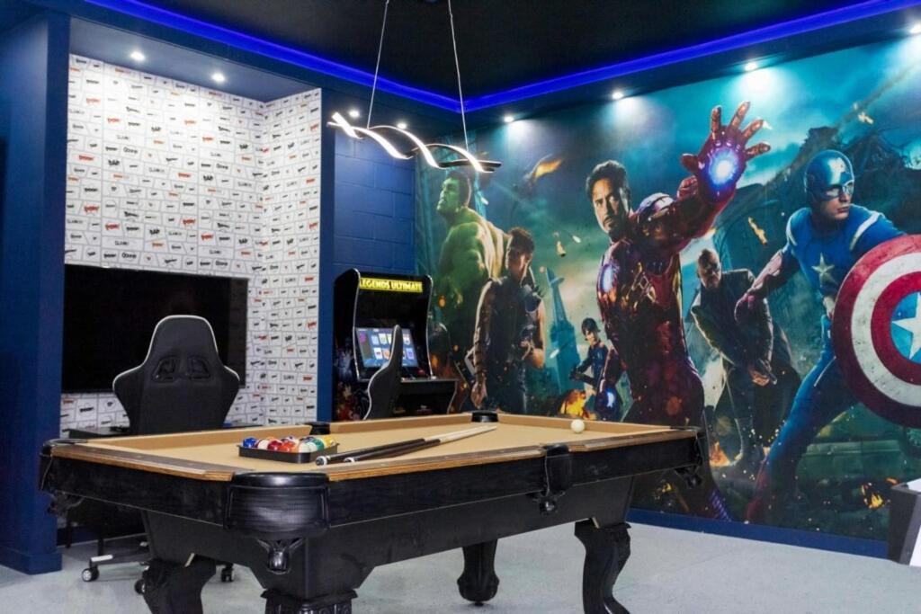 6 Bedrooms Pool And Game Room - 2 Miles To Disney 7817 Орландо Екстериор снимка